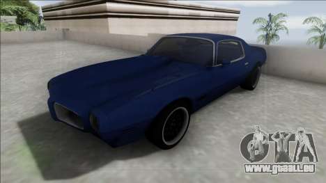 Pontiac Firebird 1970 pour GTA San Andreas