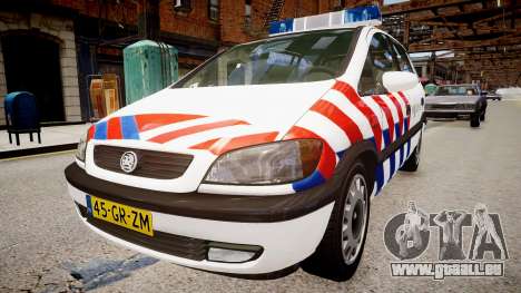 Opel Zafira Police für GTA 4
