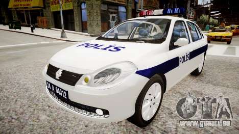 Renault Clio Symbol Police 2011 für GTA 4