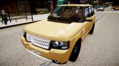Land Rover Supercharged 2012 pour GTA 4