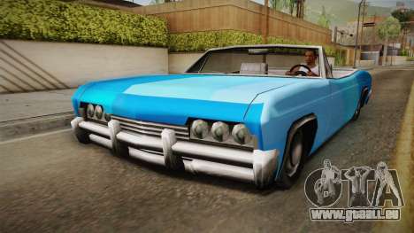 3 New Paintjobs for Blade pour GTA San Andreas