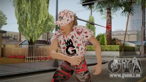 GTA Online DLC Import-Export Female Skin 2 für GTA San Andreas