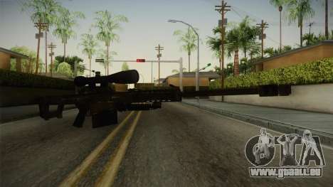 CoD 4: MW - Barrett M82 Remastered für GTA San Andreas