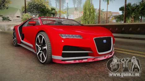 GTA 5 Truffade Nero Cabrio pour GTA San Andreas