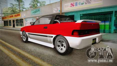 GTA 5 Dinka Blista Cabrio IVF pour GTA San Andreas