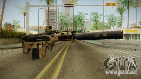 DesertTech Weapon 2 Camo Silenced für GTA San Andreas