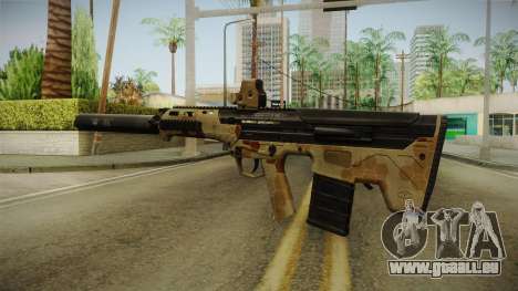DesertTech Weapon 2 Camo Silenced für GTA San Andreas
