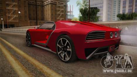 GTA 5 Truffade Nero Cabrio pour GTA San Andreas