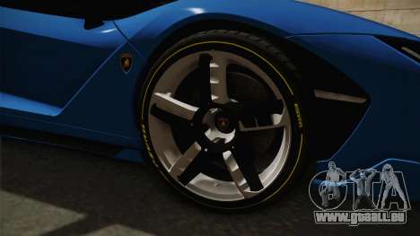Lamborghini Centenario pour GTA San Andreas