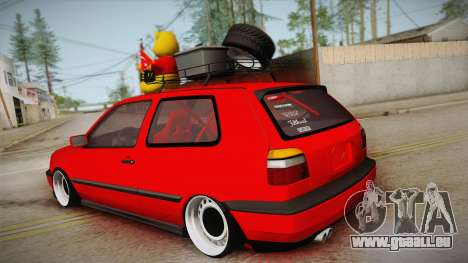 Volkswagen Golf 3 Stance pour GTA San Andreas
