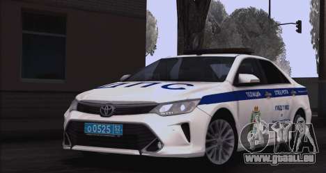 Toyota Camry für die Verkehrspolizei für GTA San Andreas