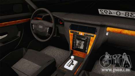 Audi A8 S8 D2 Lowstance für GTA San Andreas