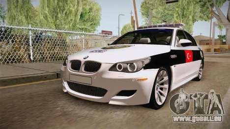 BMW M5 E60 Turkish Police für GTA San Andreas