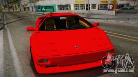 Lamborghini Diablo VT FBI 1995 pour GTA San Andreas