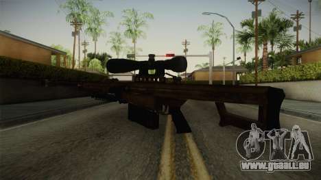 CoD 4: MW - Barrett M82 Remastered pour GTA San Andreas