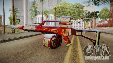 Vindi Xmas Weapon 5 für GTA San Andreas
