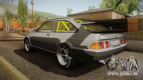 Ford Sierra RS500 Cosworth Drag pour GTA San Andreas