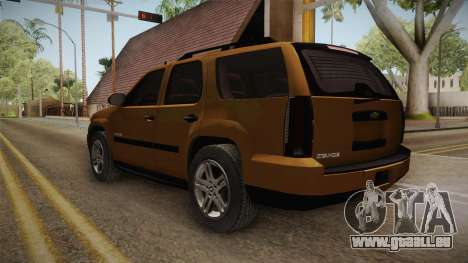 Chevrolet Tahoe pour GTA San Andreas