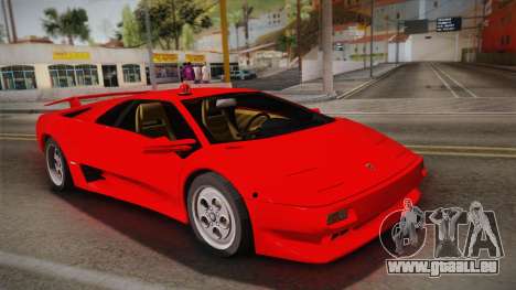 Lamborghini Diablo VT FBI 1995 pour GTA San Andreas