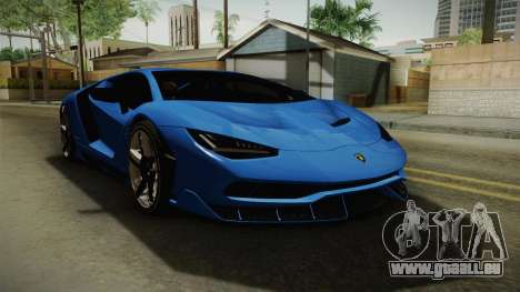 Lamborghini Centenario pour GTA San Andreas
