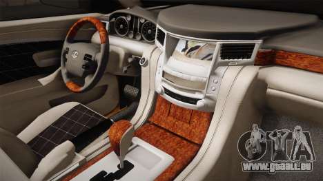 Lexus LX570 S pour GTA San Andreas