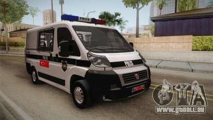 Fiat Ducato Police pour GTA San Andreas