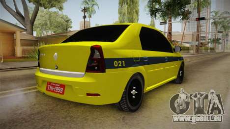 Renault Logan Taxi of Rio de Janeiro pour GTA San Andreas
