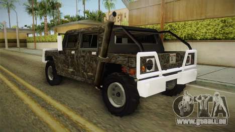 New Patriot Hummer pour GTA San Andreas