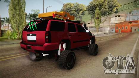 Chevrolet Tahoe Semi Offroad VZLA Edition für GTA San Andreas