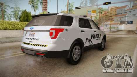 Ford Explorer 2012 Angel Pine PD pour GTA San Andreas