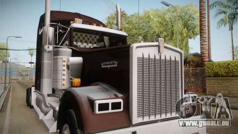 Kenworth W900 ATS 6x2 Middit Cab Normal pour GTA San Andreas