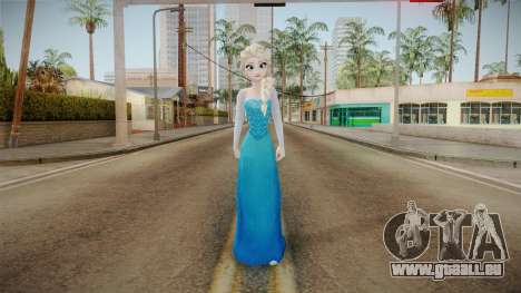 Frozen - Elsa v3 No Cape pour GTA San Andreas