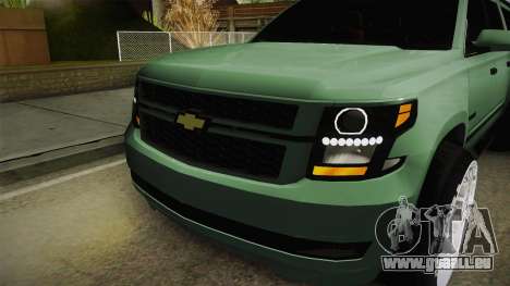 Chevrolet Tahoe GT Stance Bass Booster pour GTA San Andreas