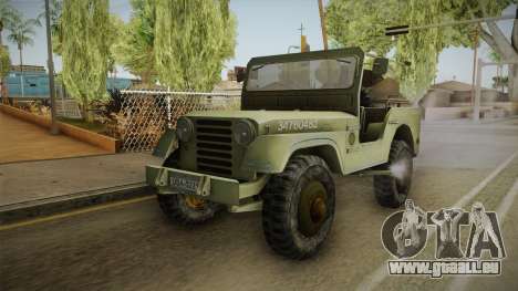 Jeep from The Bureau XCOM Declassified v2 pour GTA San Andreas