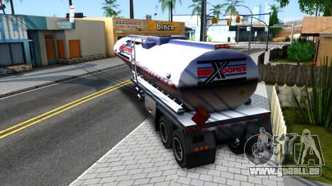 Realistic Tanker Trailer pour GTA San Andreas