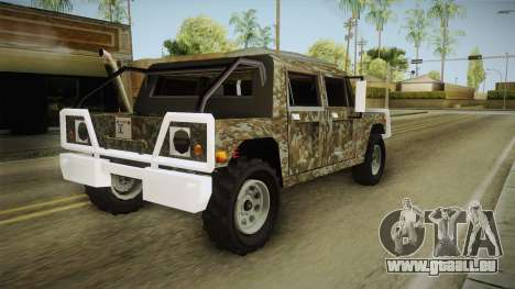 New Patriot Hummer für GTA San Andreas
