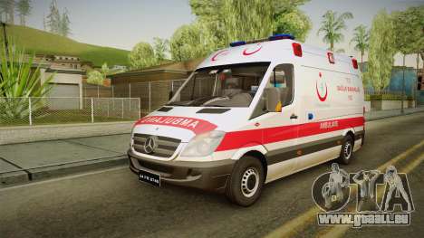 Mercedes-Benz Sprinter Turkish Ambulance pour GTA San Andreas
