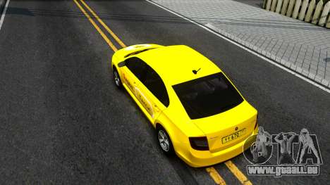 Skoda Rapid "Yandex Taxi" für GTA San Andreas