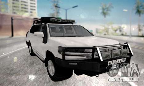 Toyota Land Cruiser 200 2016 pour GTA San Andreas