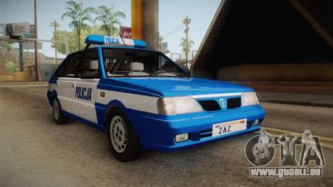Daewoo-FSO Polonez Caro Plus Policja 2 1.6 GLi pour GTA San Andreas