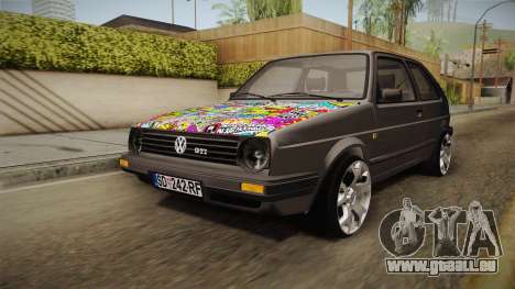 Volkswagen Golf Mk2 für GTA San Andreas
