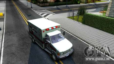 Resident Evil Ambulance pour GTA San Andreas