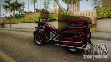 GTA 5 Police Bike für GTA San Andreas