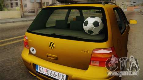 Volkswagen Golf Mk4 Stock pour GTA San Andreas