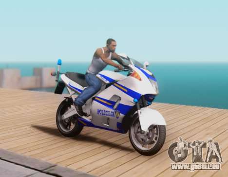 Croatian Police Bike für GTA San Andreas