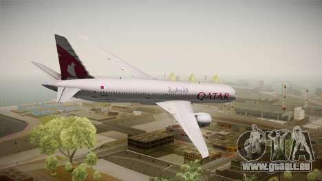 Boeing 787 Qatar Airways für GTA San Andreas
