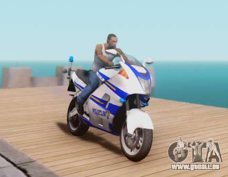 Croatian Police Bike pour GTA San Andreas