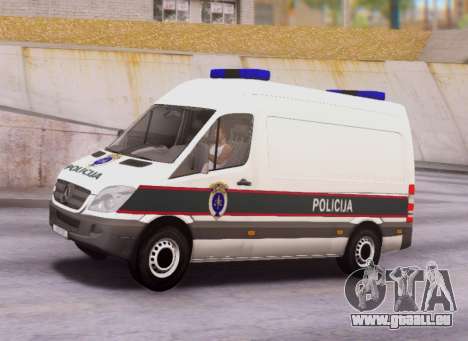 Mercedes-Benz Sprinter BIH Police Van für GTA San Andreas