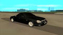 Lada Priora noir pour GTA San Andreas