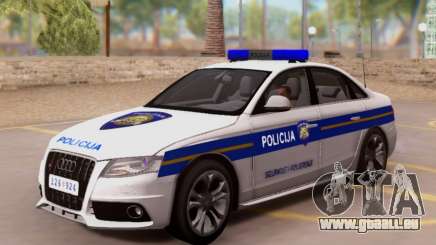 Audi S4 Croatian Police Car für GTA San Andreas